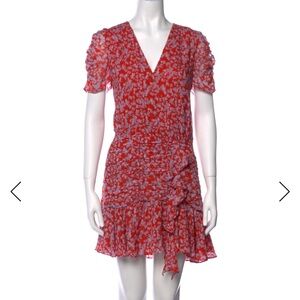 Tanya Taylor Silk Mini Dress